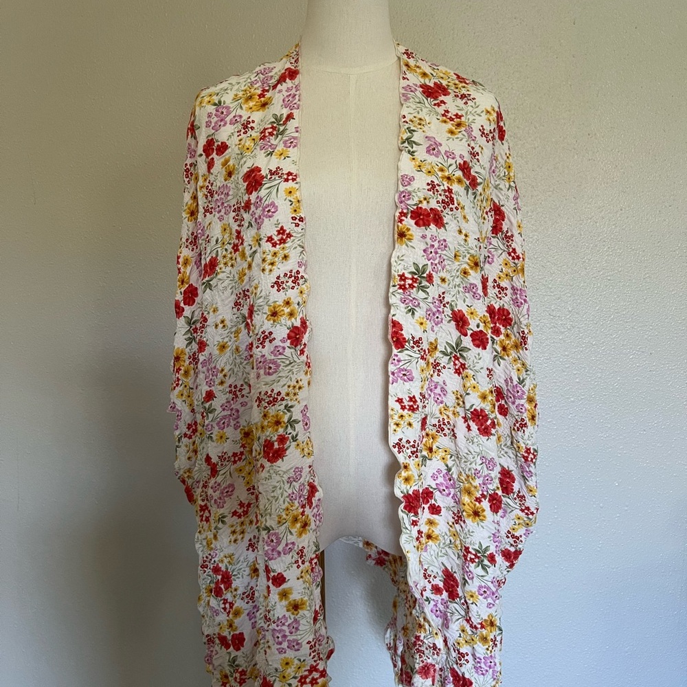 Floral Kimono Wrap